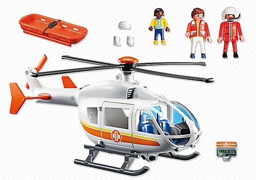 PLAYMOBIL - HELICPTERO DE RESCATE