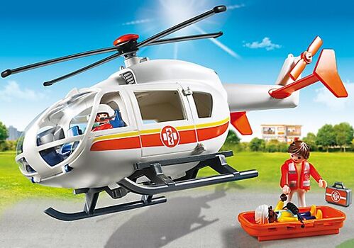 PLAYMOBIL - HELICPTERO DE RESCATE