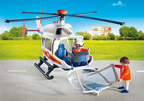 PLAYMOBIL - HELICPTERO DE RESCATE