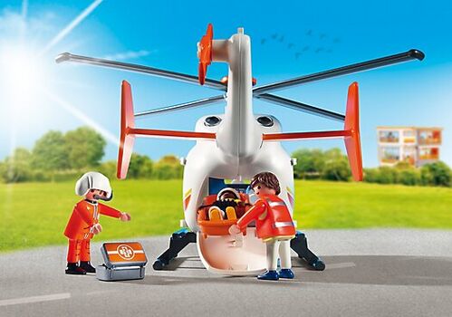 PLAYMOBIL - HELICPTERO DE RESCATE