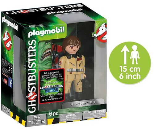 PLAYMOBIL GHOSTBUSTERS - P. VENKMAN (EDICIN LIMITADA)